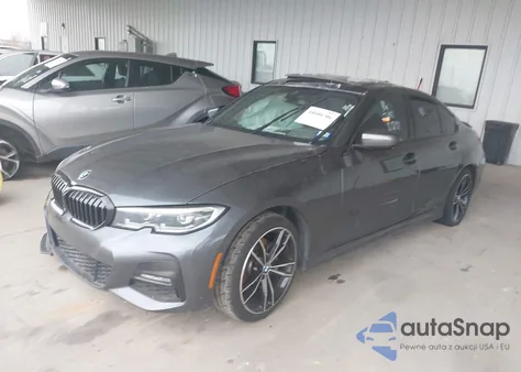 2021 BMW 330I z USA, uszkodzony, nr VIN 3MW5R1J07M8B92476